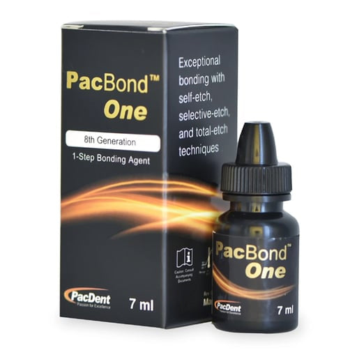 Pac-Dent R3008 PacBond One 8th Generation 1-Step Bonding Agent 7 ml Bottle 1/Pk Pac-Dent R3008 PacBond One 8th Generation 1-Step Bonding Agent 7 ml Bottle 1/Pk